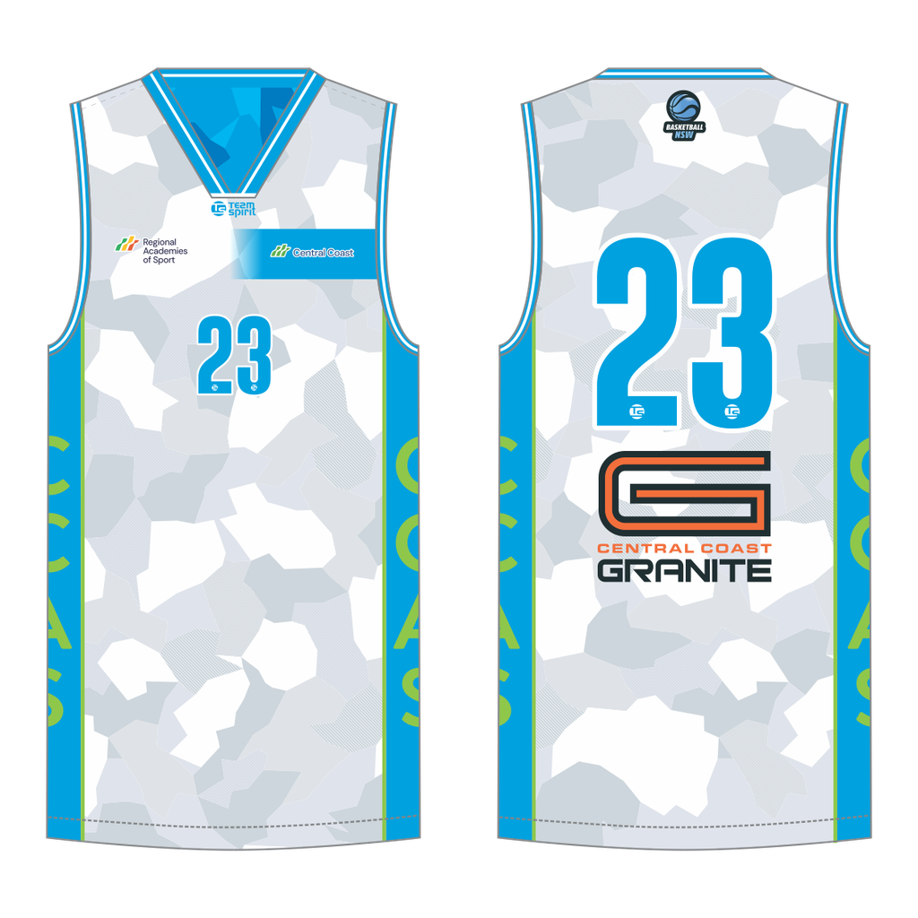 CCAS Basketball Reversible Singlet