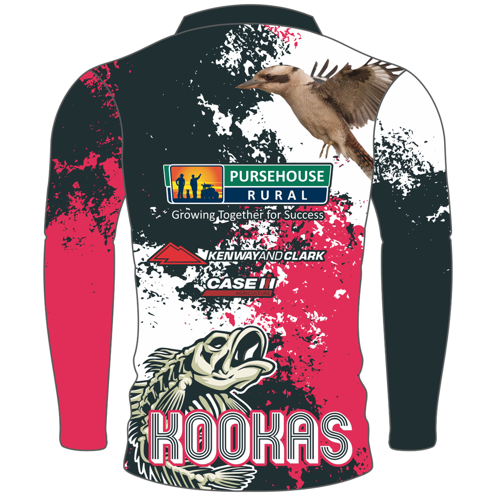Central North Rugby Fishing Shirt - LS 