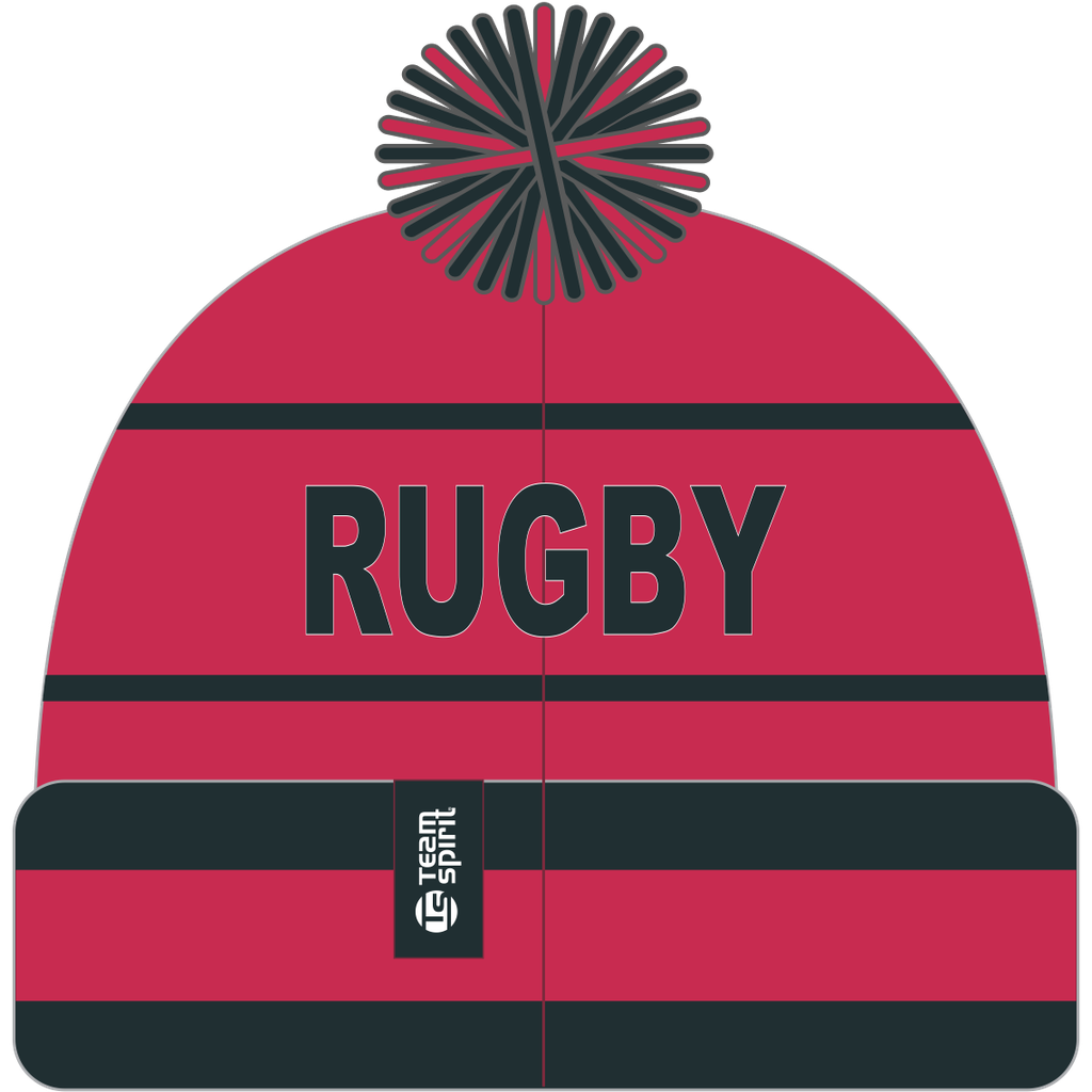 Singleton Rugby Beanie - Red 
