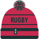 Singleton Rugby Beanie - Red 