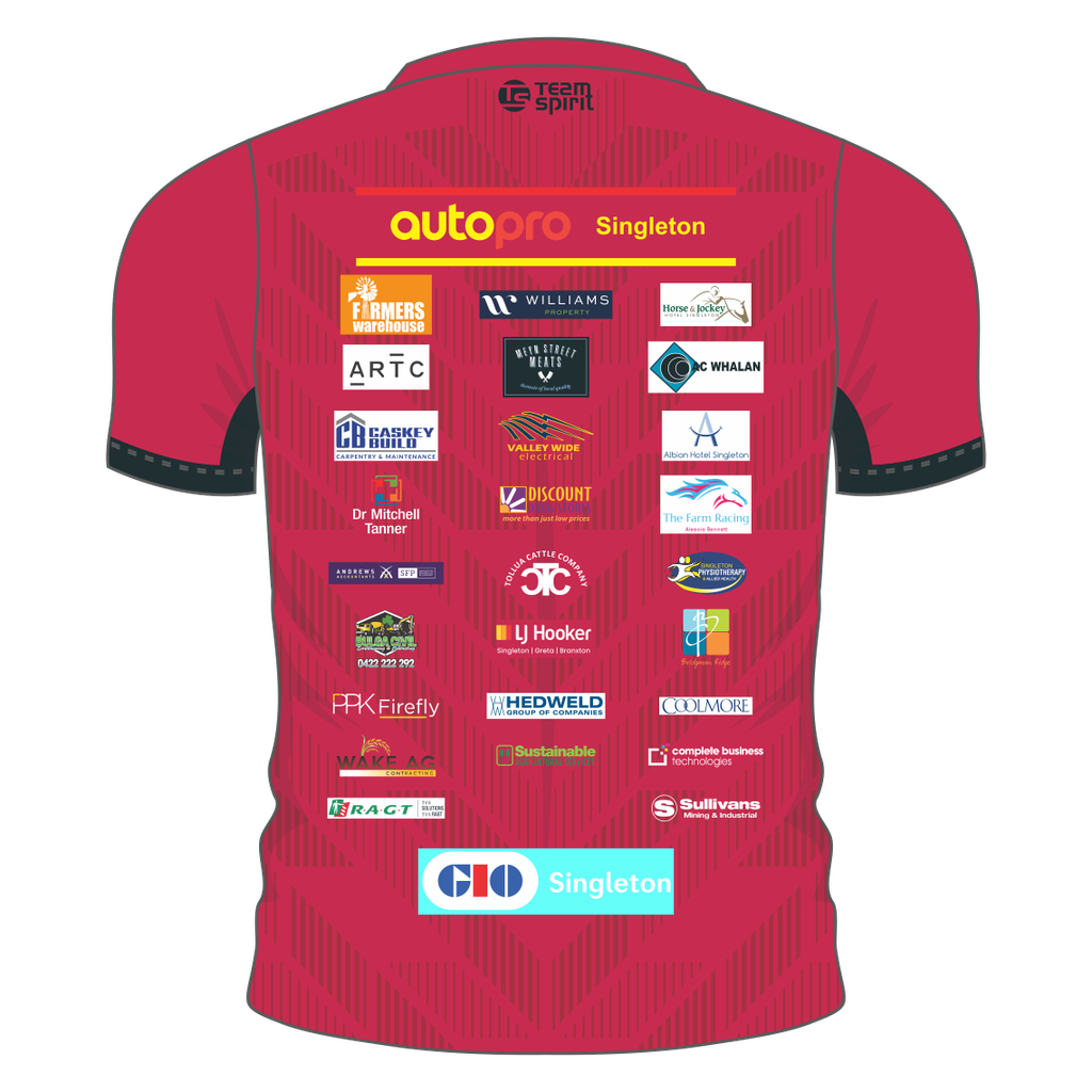 Singleton Rugby Training Shirts