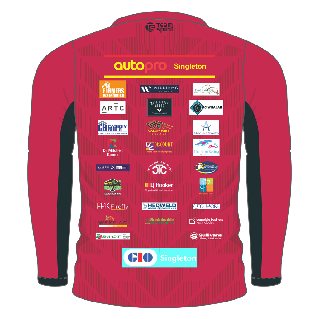 Singleton Rugby Training Shirt - Long Sleeve