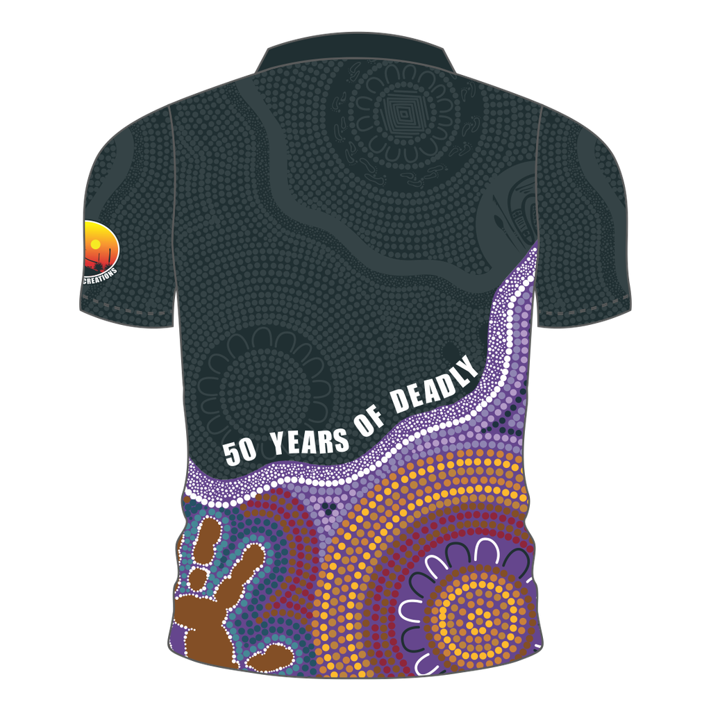 BC Naidoc Polo Shirt - Purple