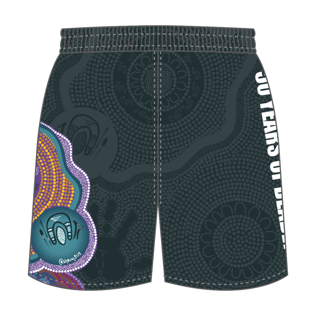 BC Naidoc Training Shorts - Purple