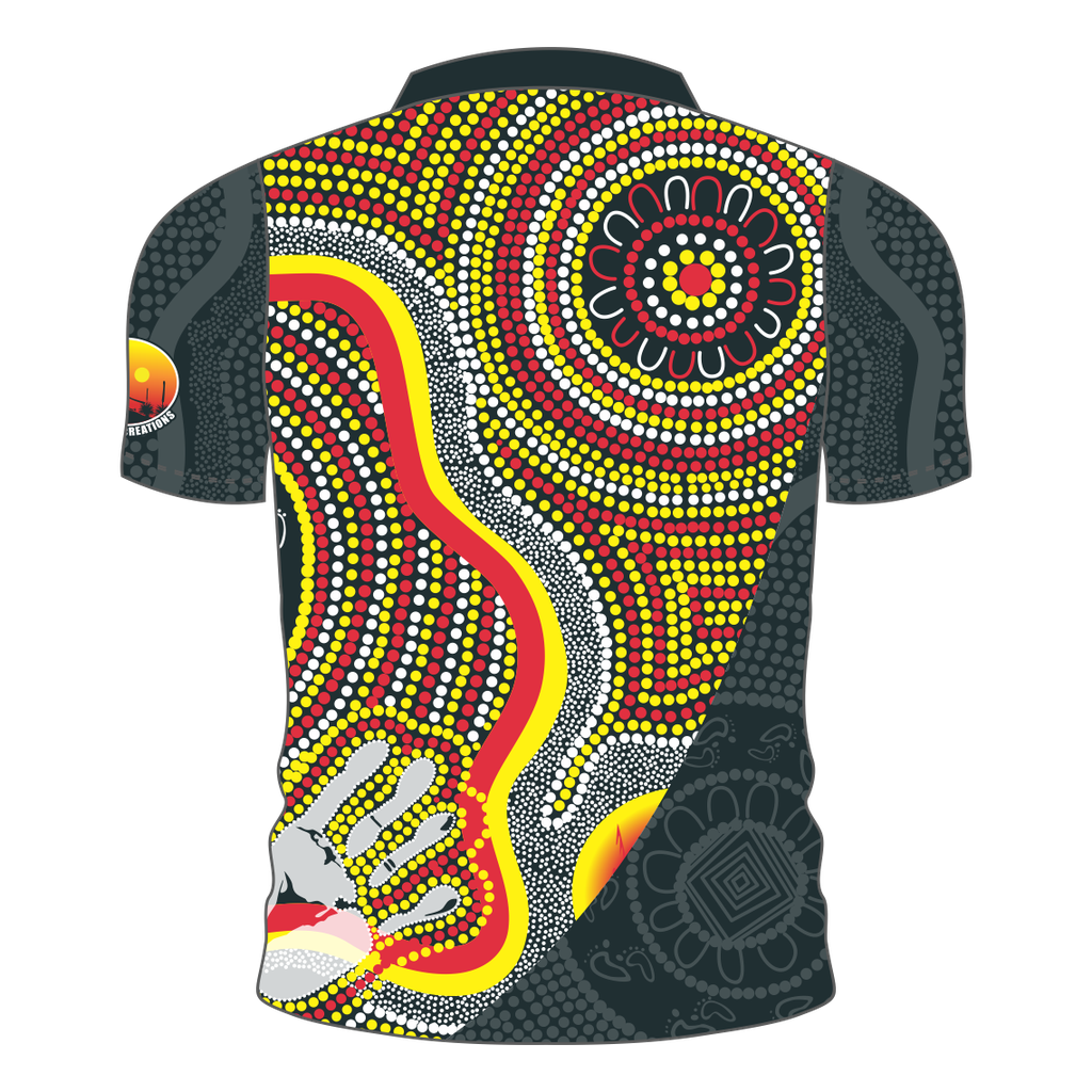 BC Naidoc Polo Shirt - Red