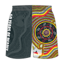 BC Naidoc Training Shorts - Red