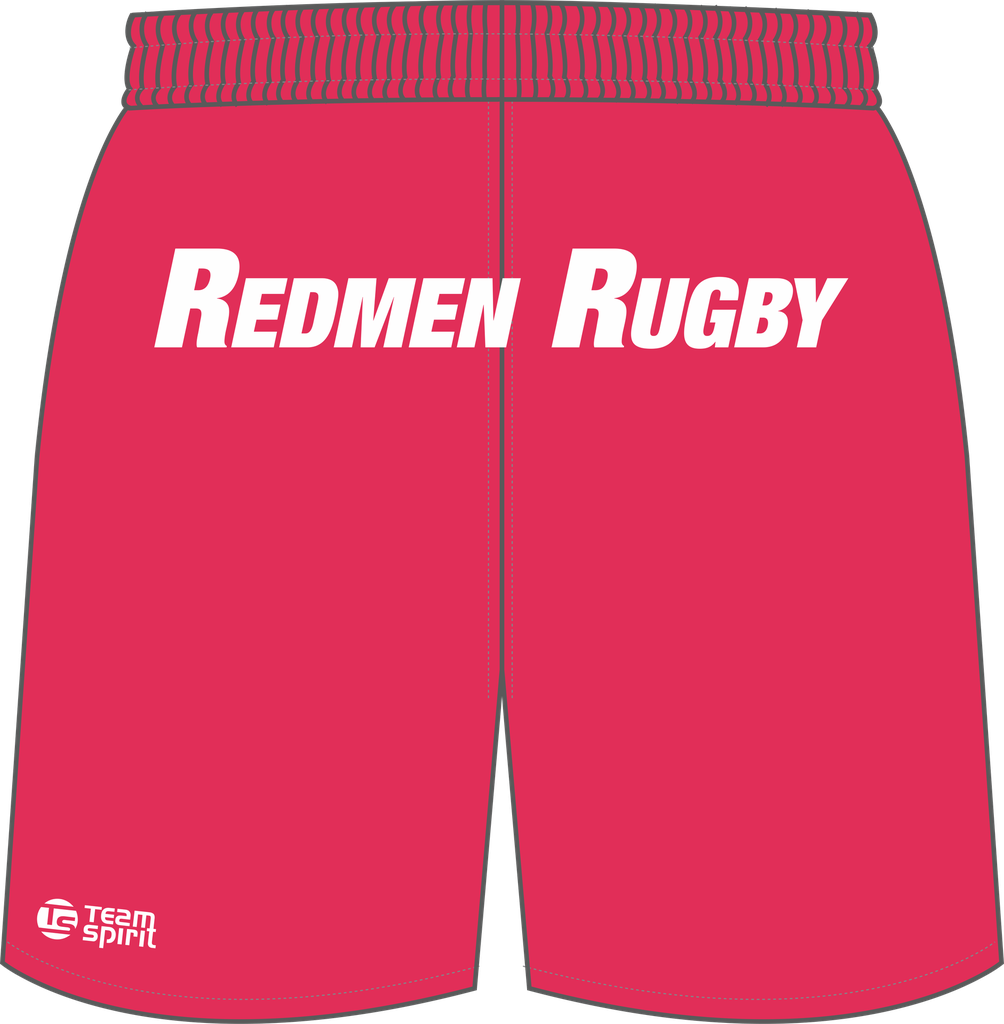 Grafton Redmen Training Shorts - Red