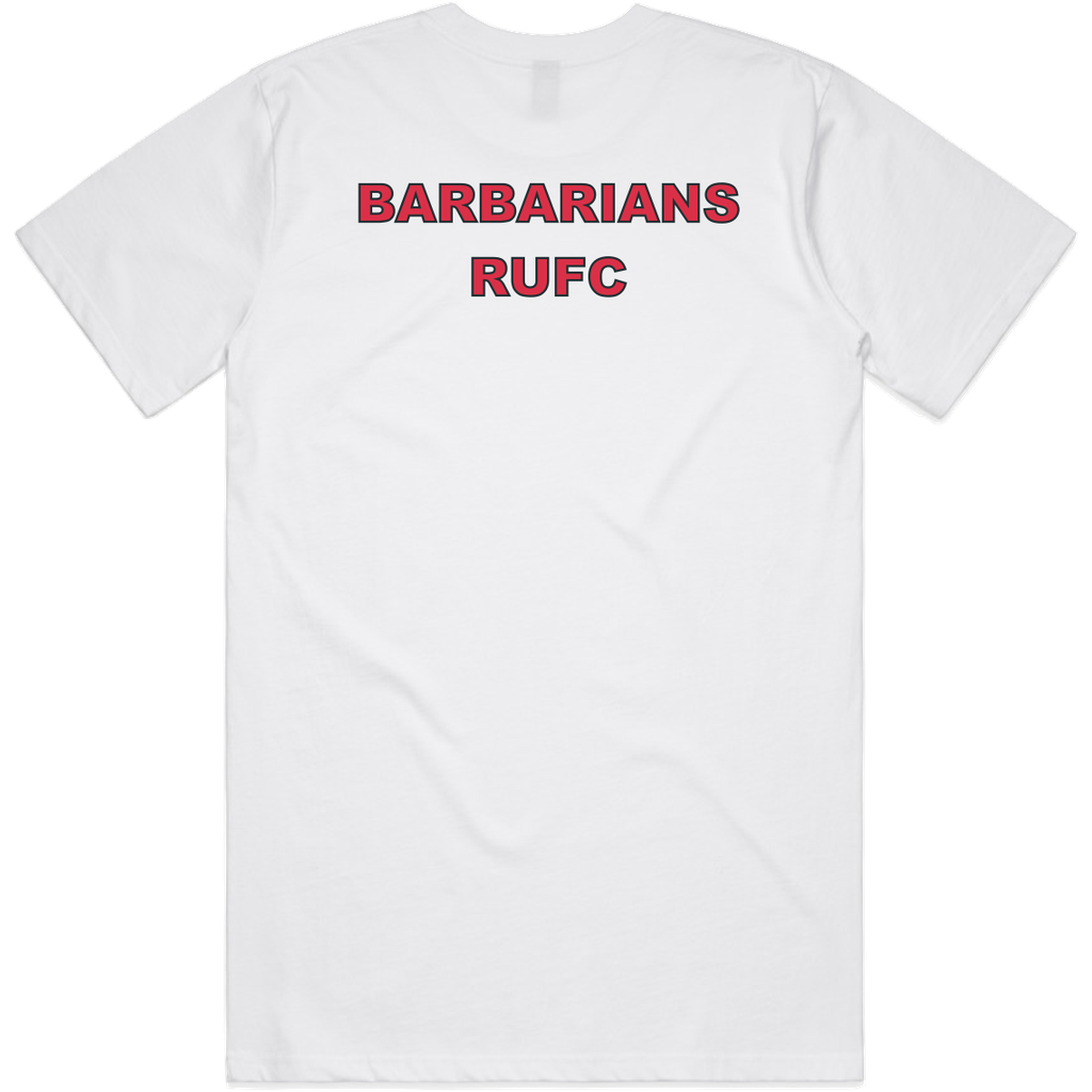 Armidale Barbarians White Tee Shirt