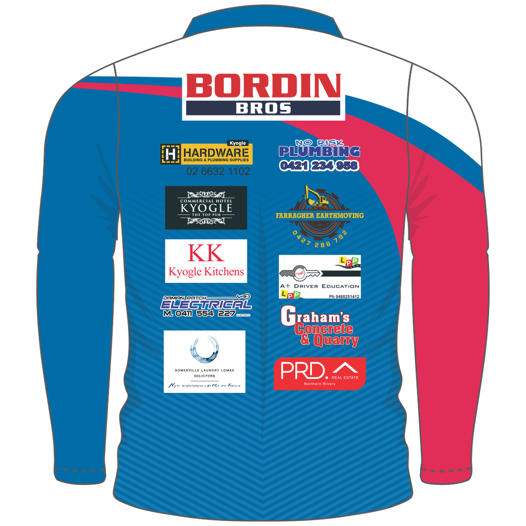 Kyogle Rugby Fishing Shirt - LS