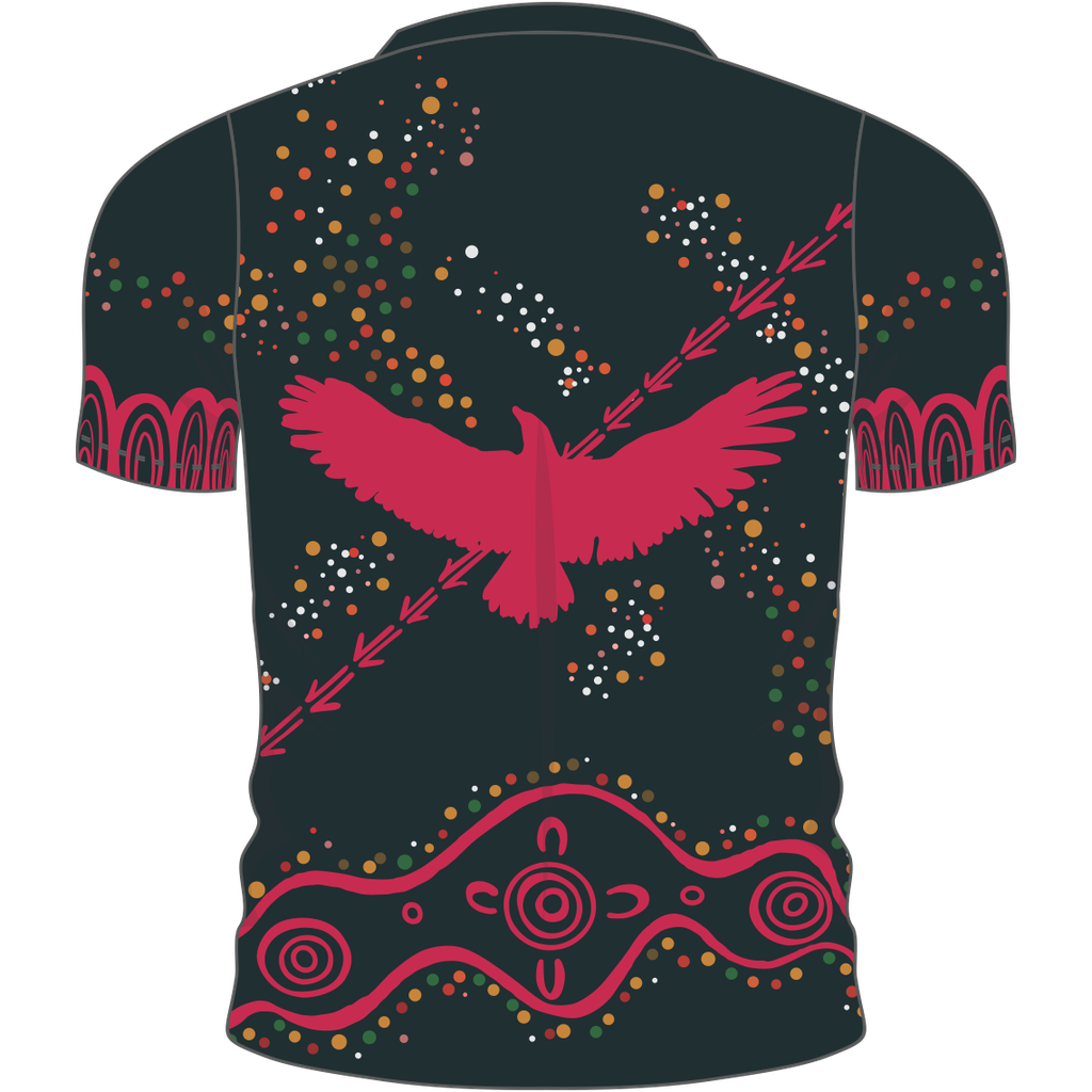 Singleton Rugby Black Indigenous Training Shirt