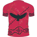 Singleton Rugby Red Indigenous Training Shirt