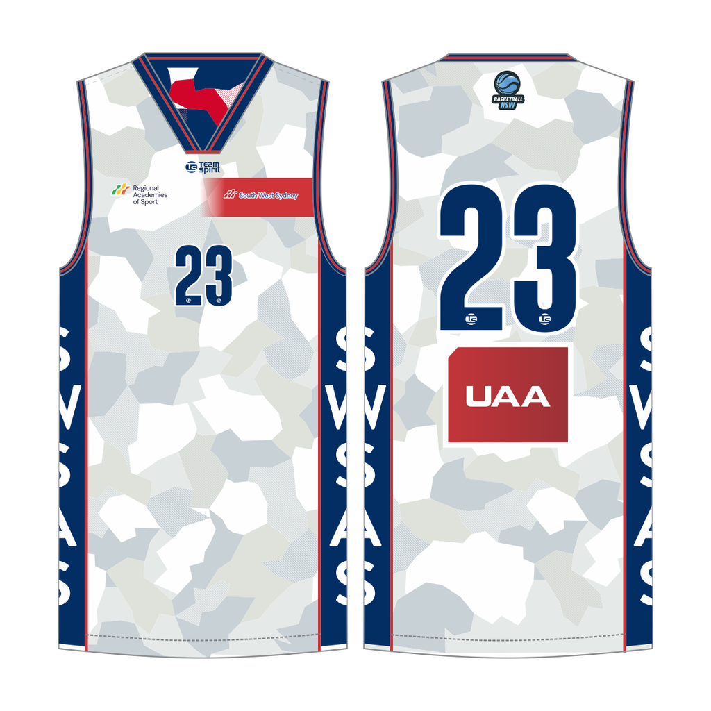SWSAS Basketball Reversible Singlet