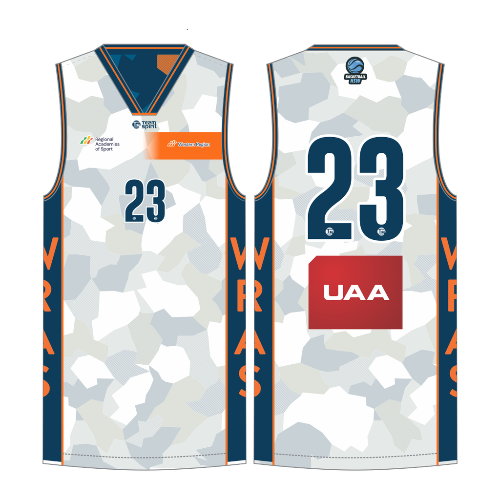 WRAS Basketball Reversible Singlet