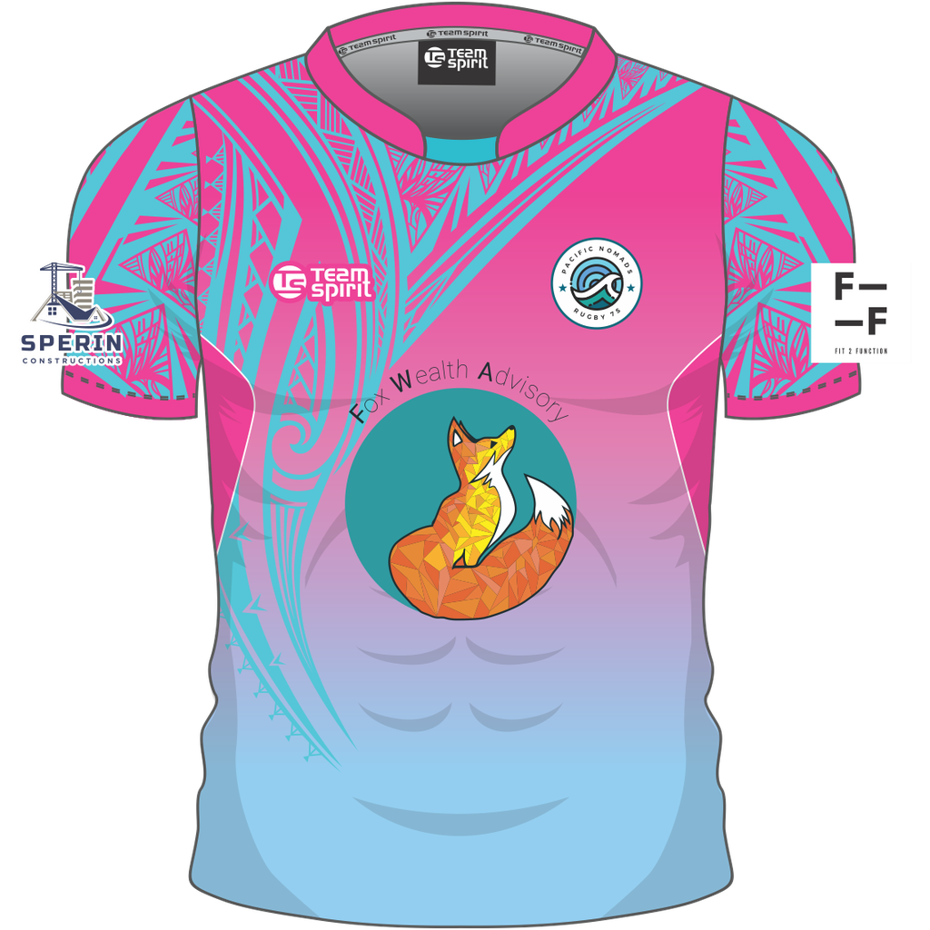 Pacific Nomads Girls Rugby Jerseys 