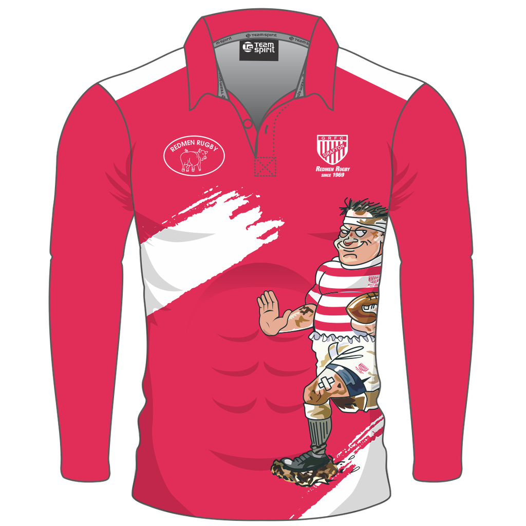 Grafton Redmen Fishing Shirt LS