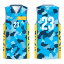 NCAS Basketball Reversible Singlet