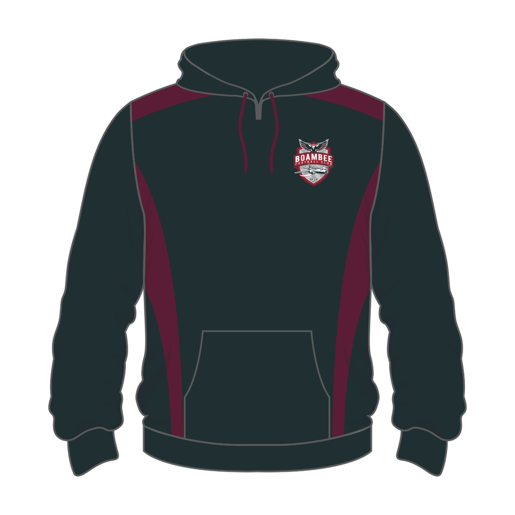 Boambee FC Sublimated Hoodie (Black - Adults)