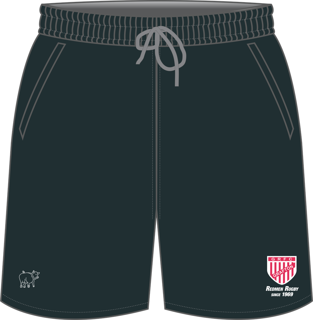 Grafton Redmen Training Shorts - Black