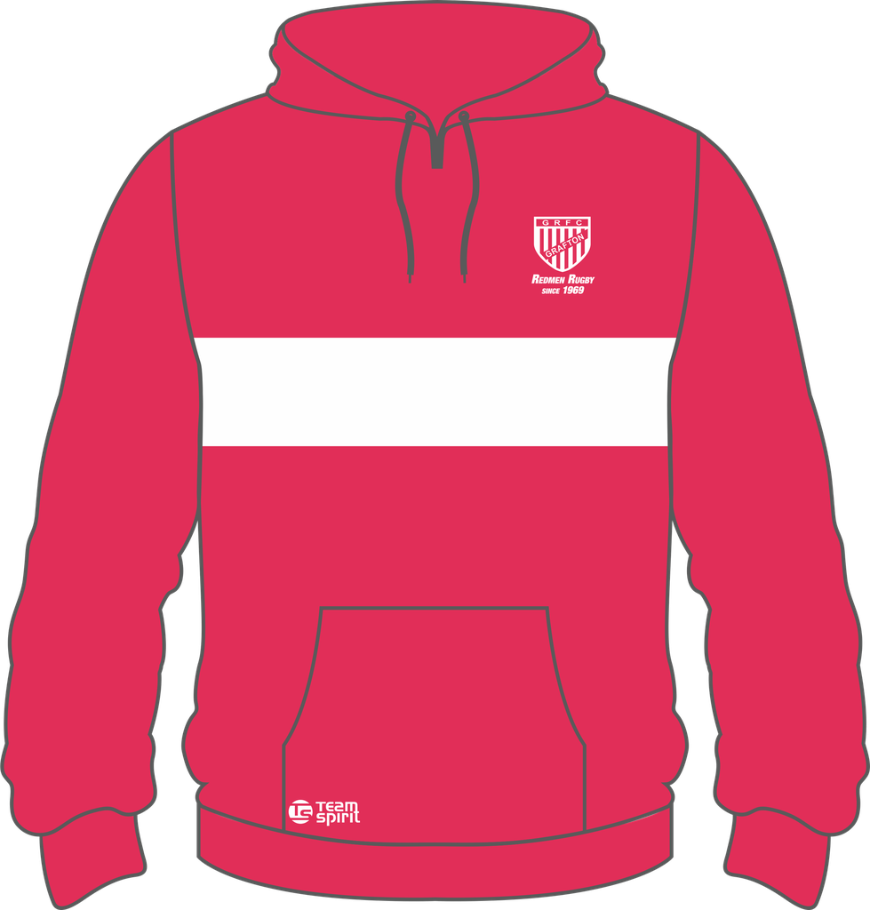 Grafton Redmen Non-Zip Hoodie