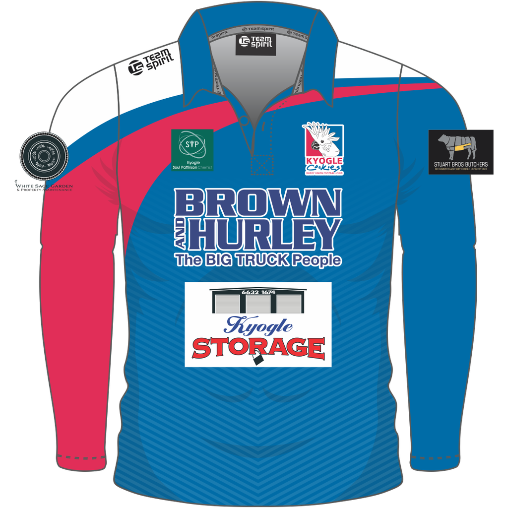 Kyogle Rugby Fishing Shirt - LS