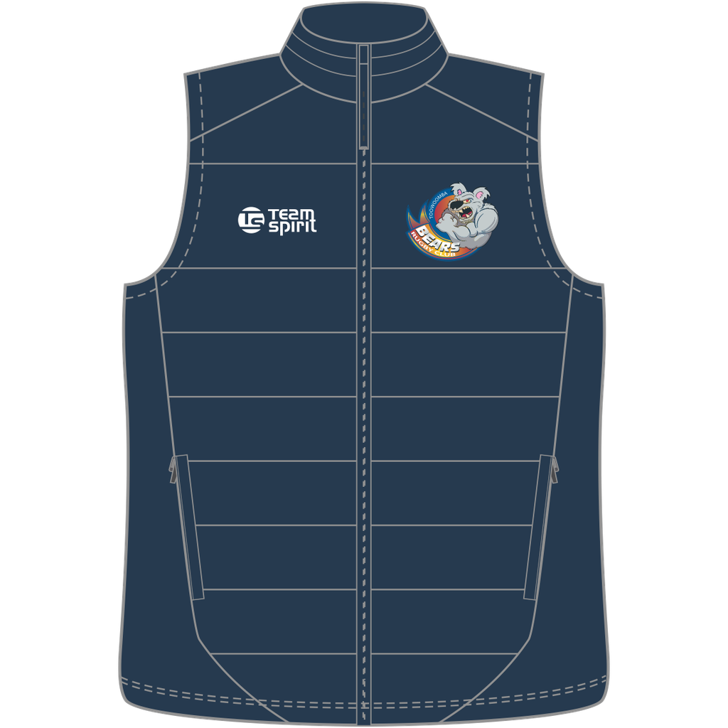 Toowoomba Bears Puffer Vest