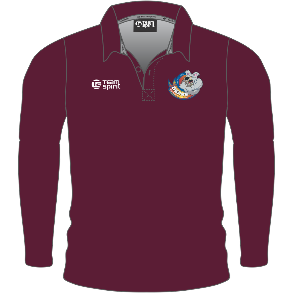 Toowoomba Bears Polo Long Sleeve