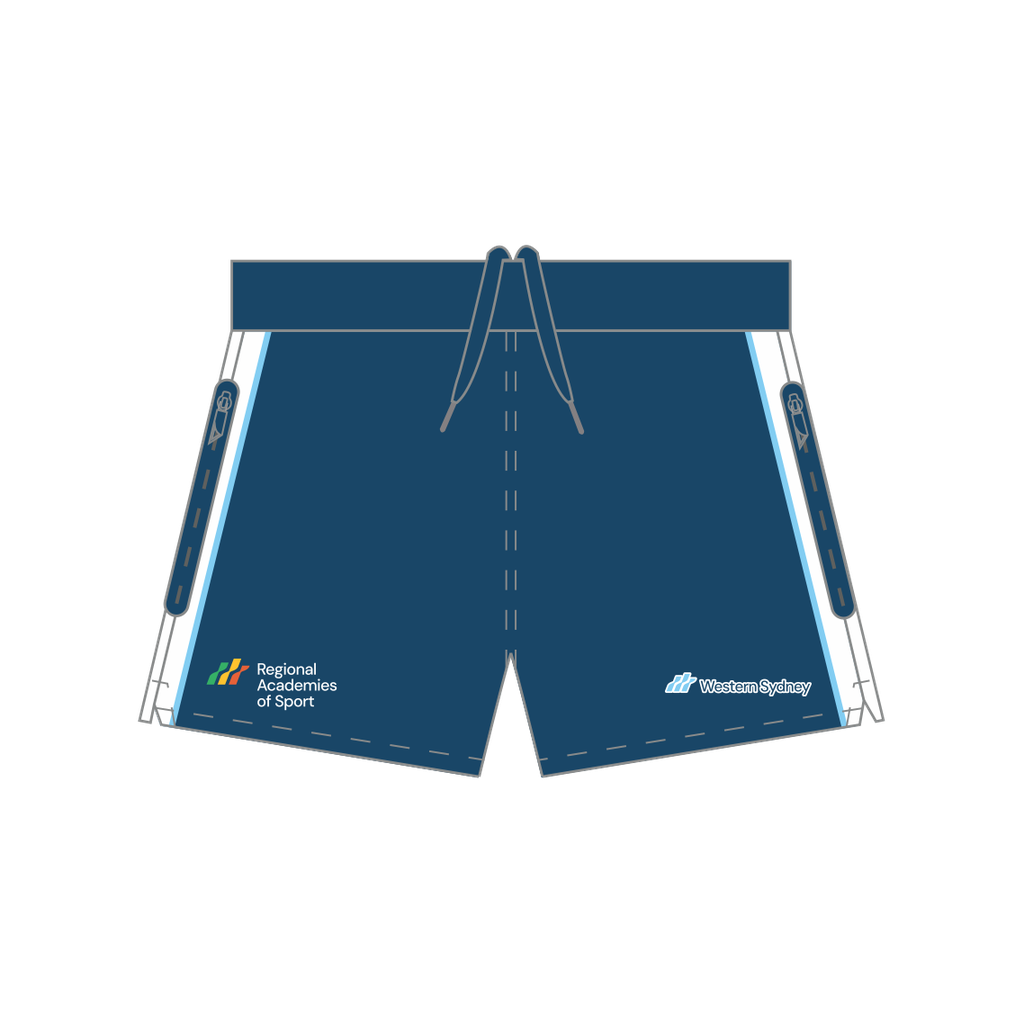 WSAS Training Short-zip pockets