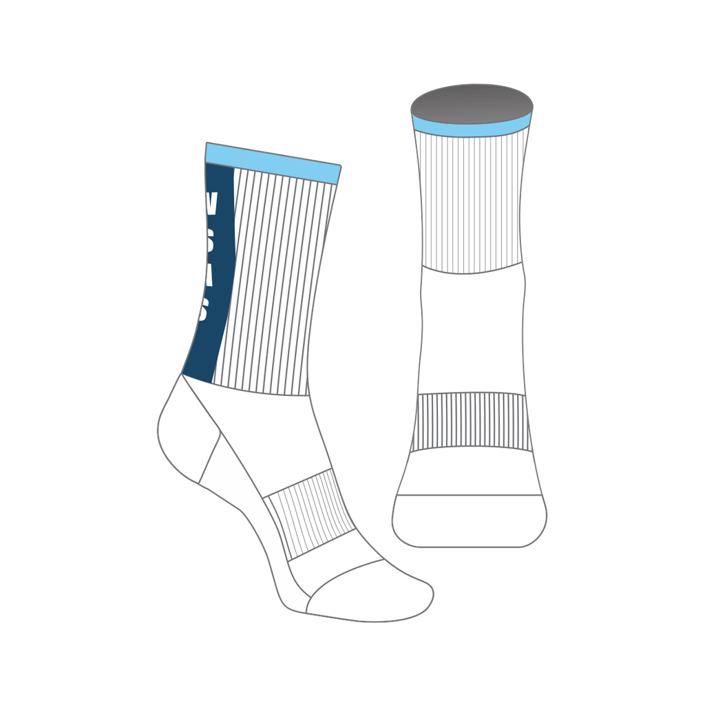 WSAS Crew Grip Socks