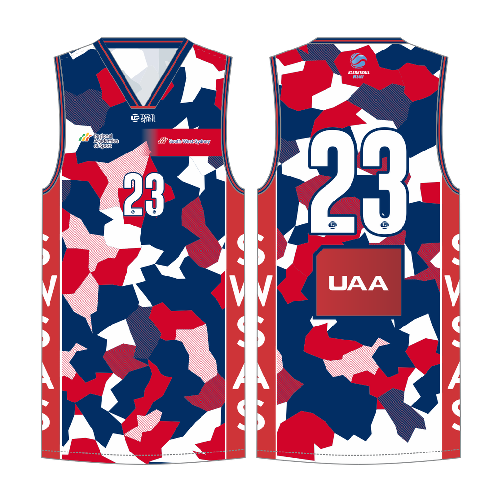 SWSAS Basketball Reversible Singlet