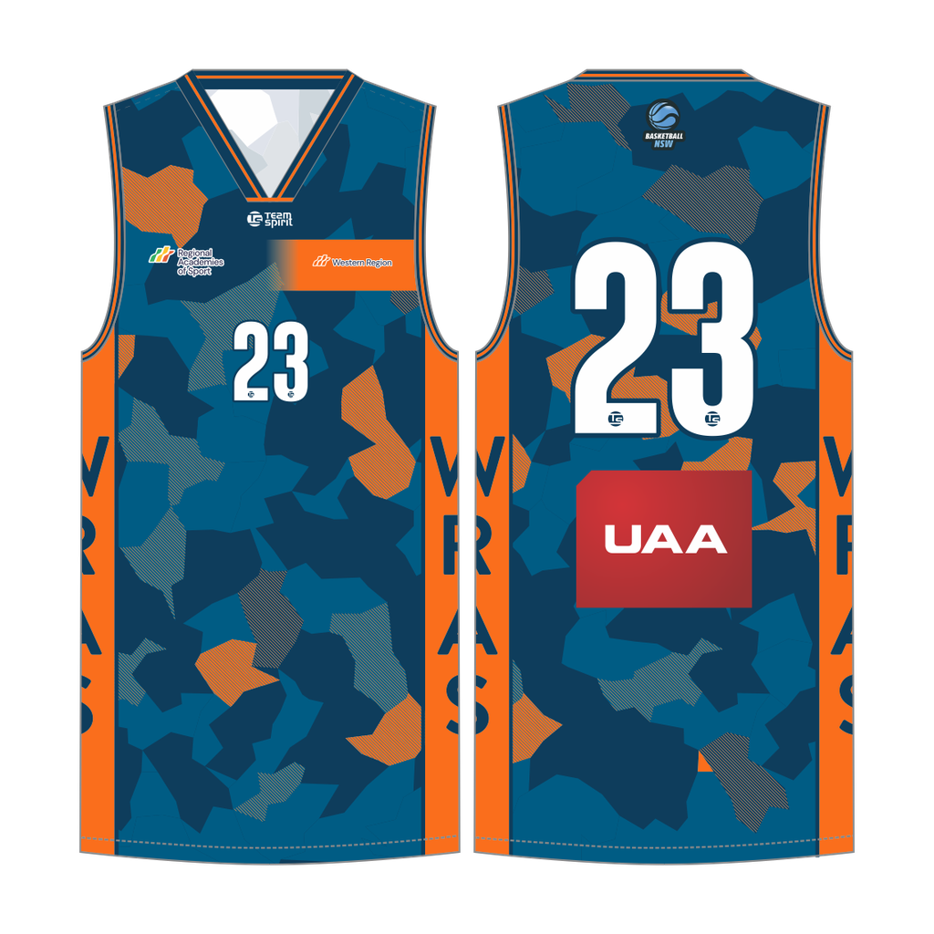 WRAS Basketball Reversible Singlet