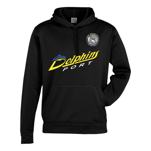 Dolphins Rep Black Hoodie