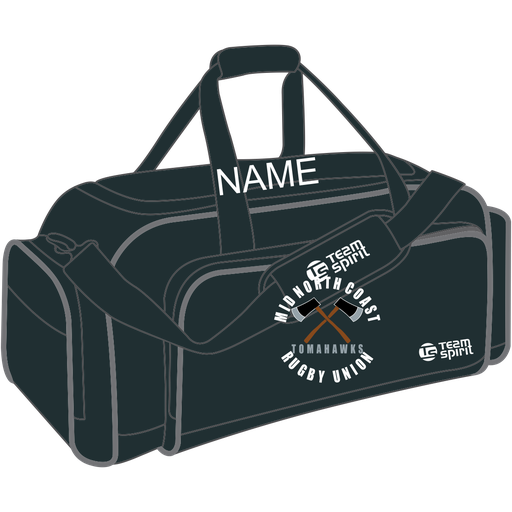 MNC Rugby Kit Bag Black - Tomahawks