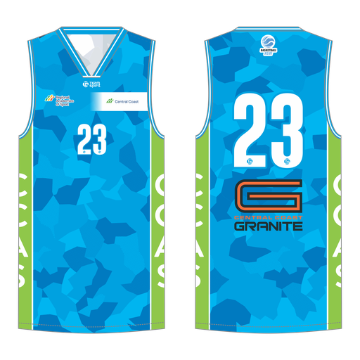 CCAS Basketball Reversible Singlet