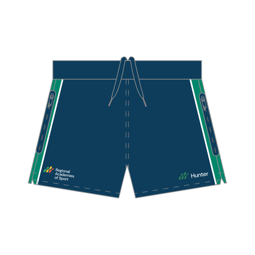 HAS Training Short-zip pockets