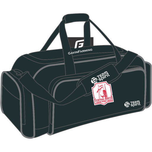[Central North Rugby Kit Bag Black] Central North Rugby Kit Bag Black