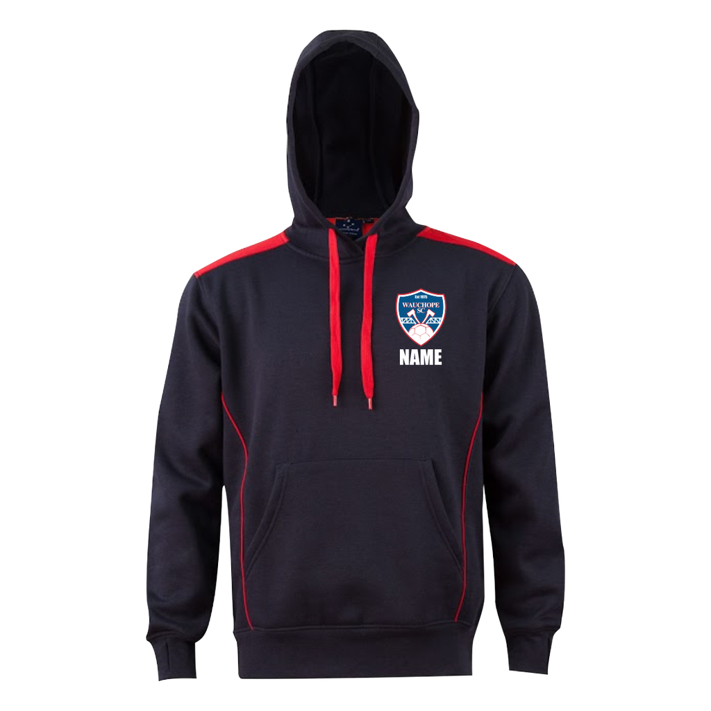 Wauchope SC Hoodie (Navy & Red) | Team Spirit