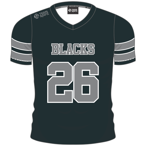 Griffith Senior Rugby Training Shirt - Black