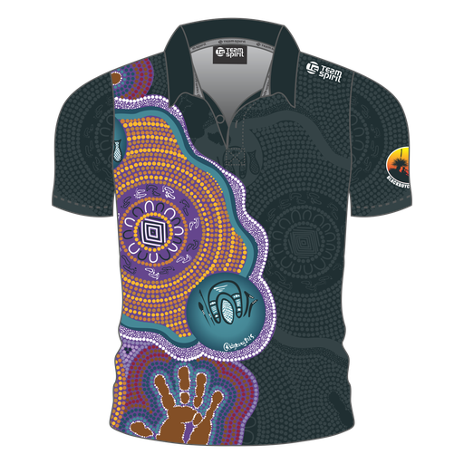 BC Naidoc Polo Shirt - Purple