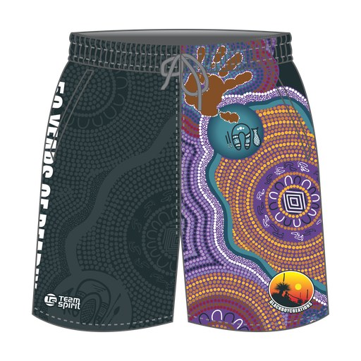 BC Naidoc Training Shorts - Purple