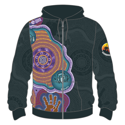 BC Naidoc ZIP Hoodie - Purple