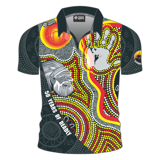 BC Naidoc Polo Shirt - Red