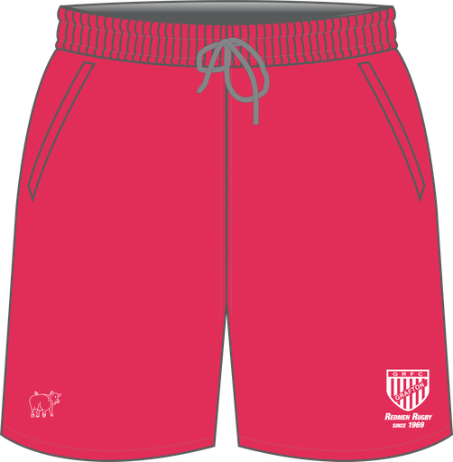 Grafton Redmen Training Shorts - Red