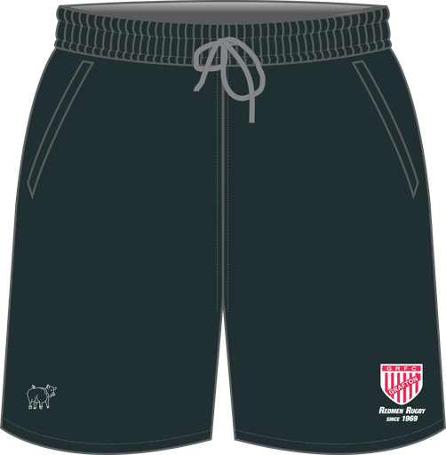 Grafton Redmen Training Shorts - Black