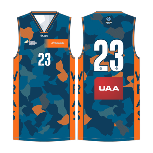 WRAS Basketball Reversible Singlet
