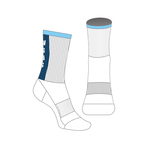 WSAS Crew Grip Socks
