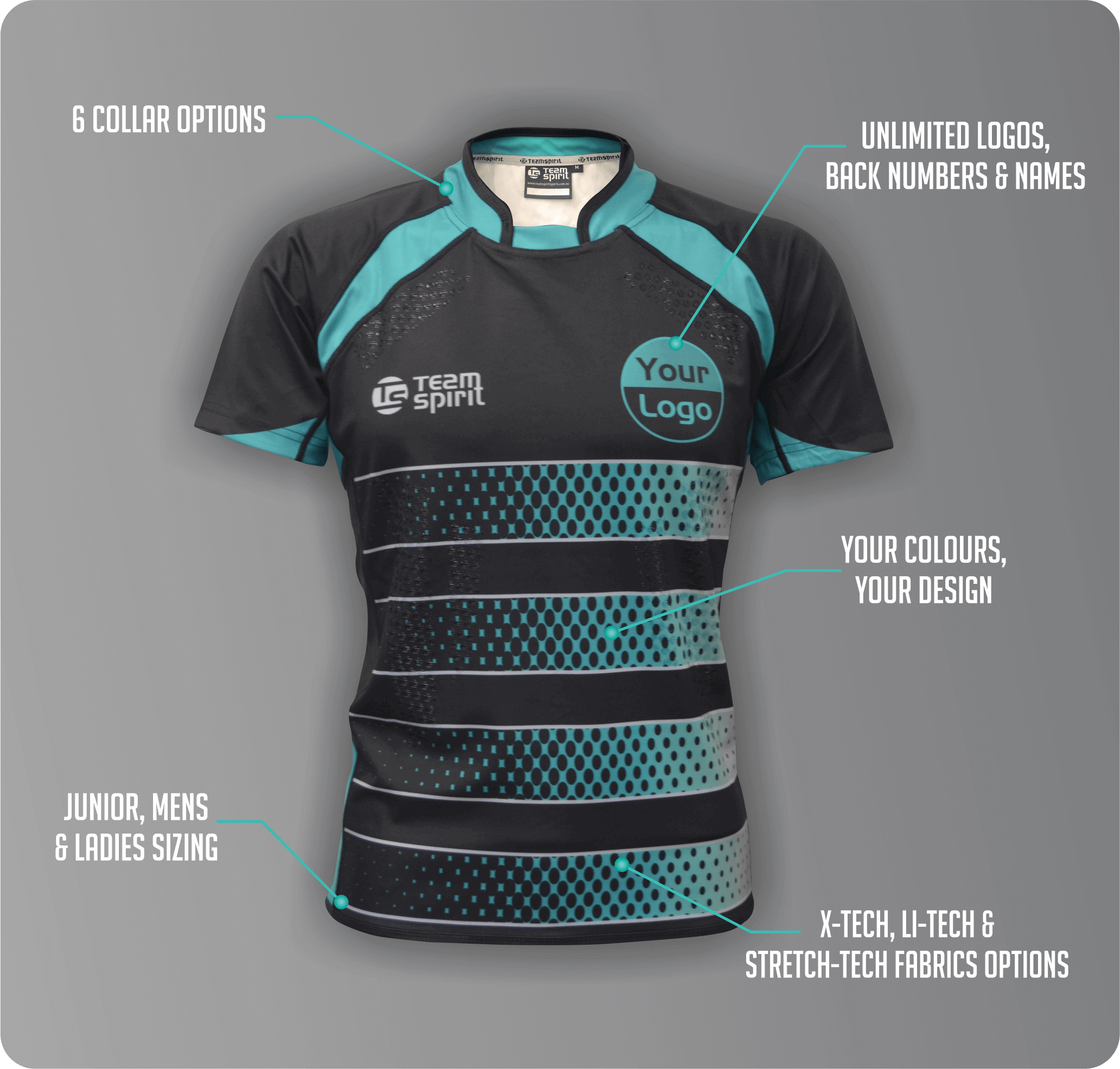 Source New design Rugby jersey 2022 customize sublimation Team